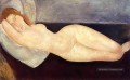 nue couchée avec la tête reposant sur le bras droit 1919 Amedeo Modigliani